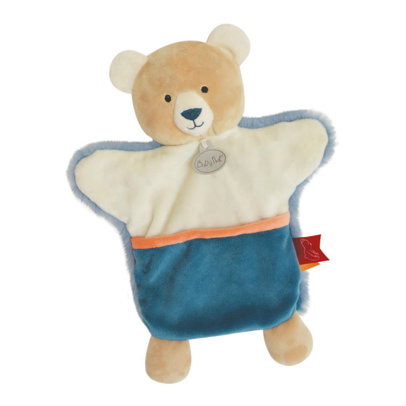  - marionnette douceur dautomne - ours 25 cm 